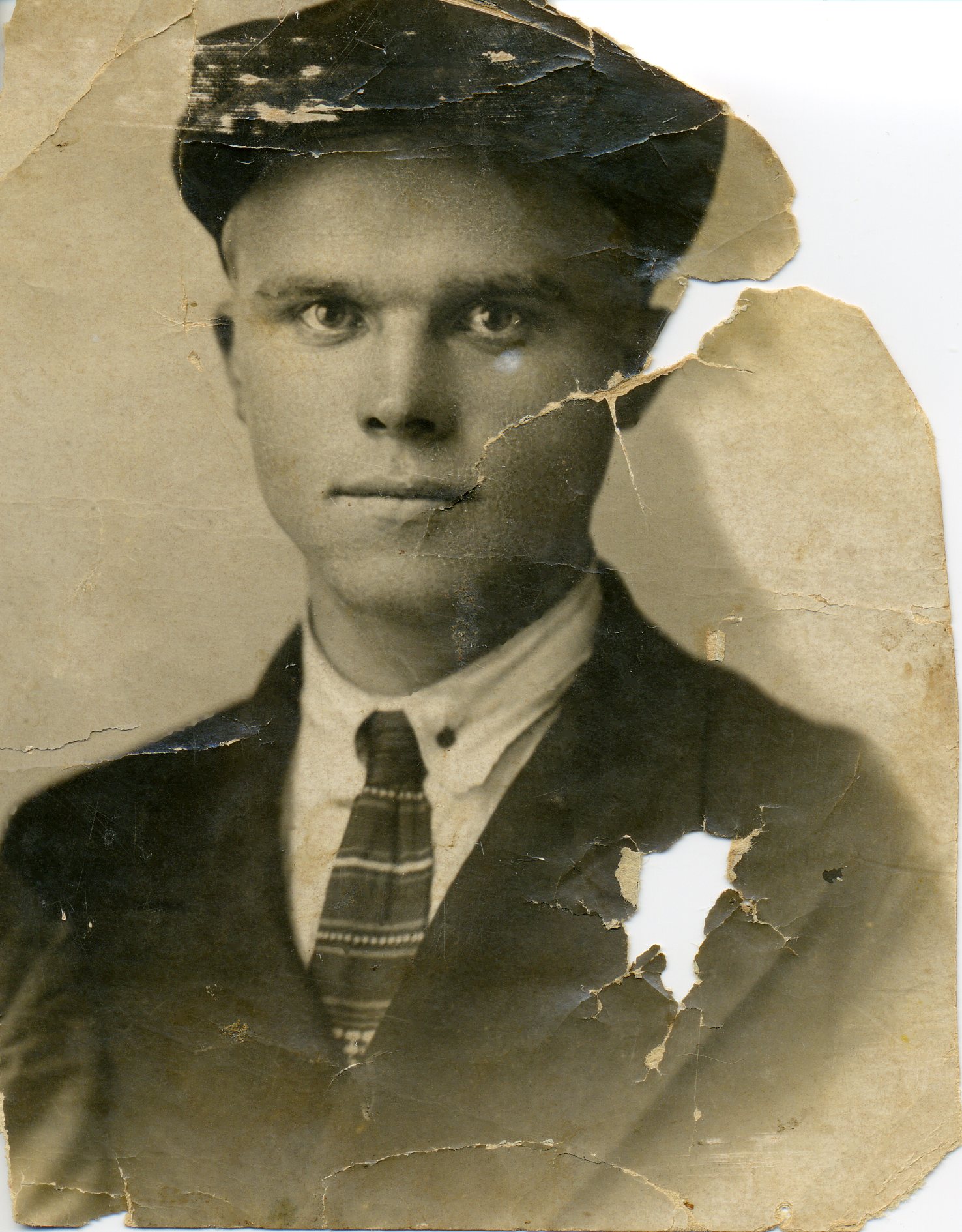 Grandfather Kirill. Photo from the 1930s